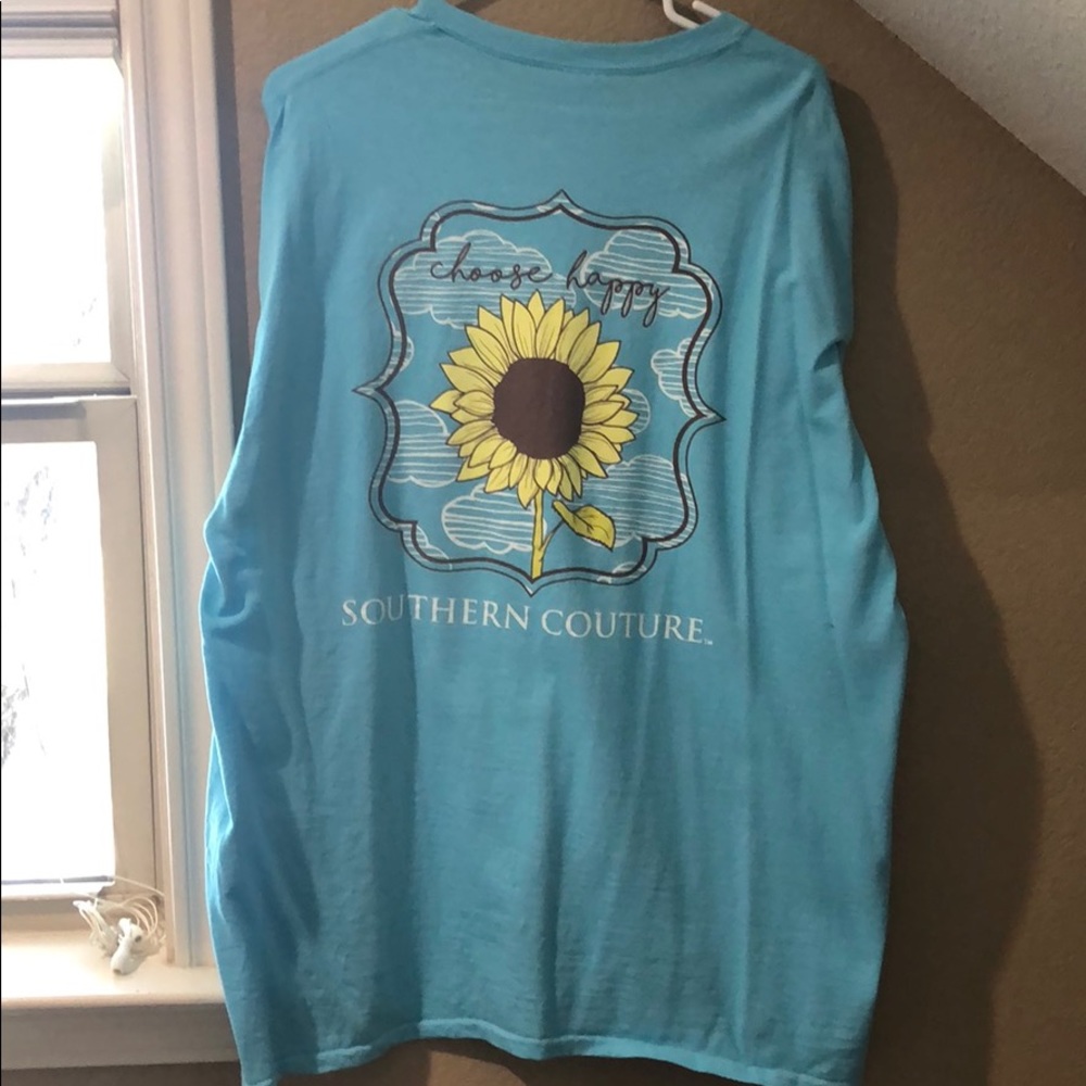 Southern Couture sunflower tee size: XL